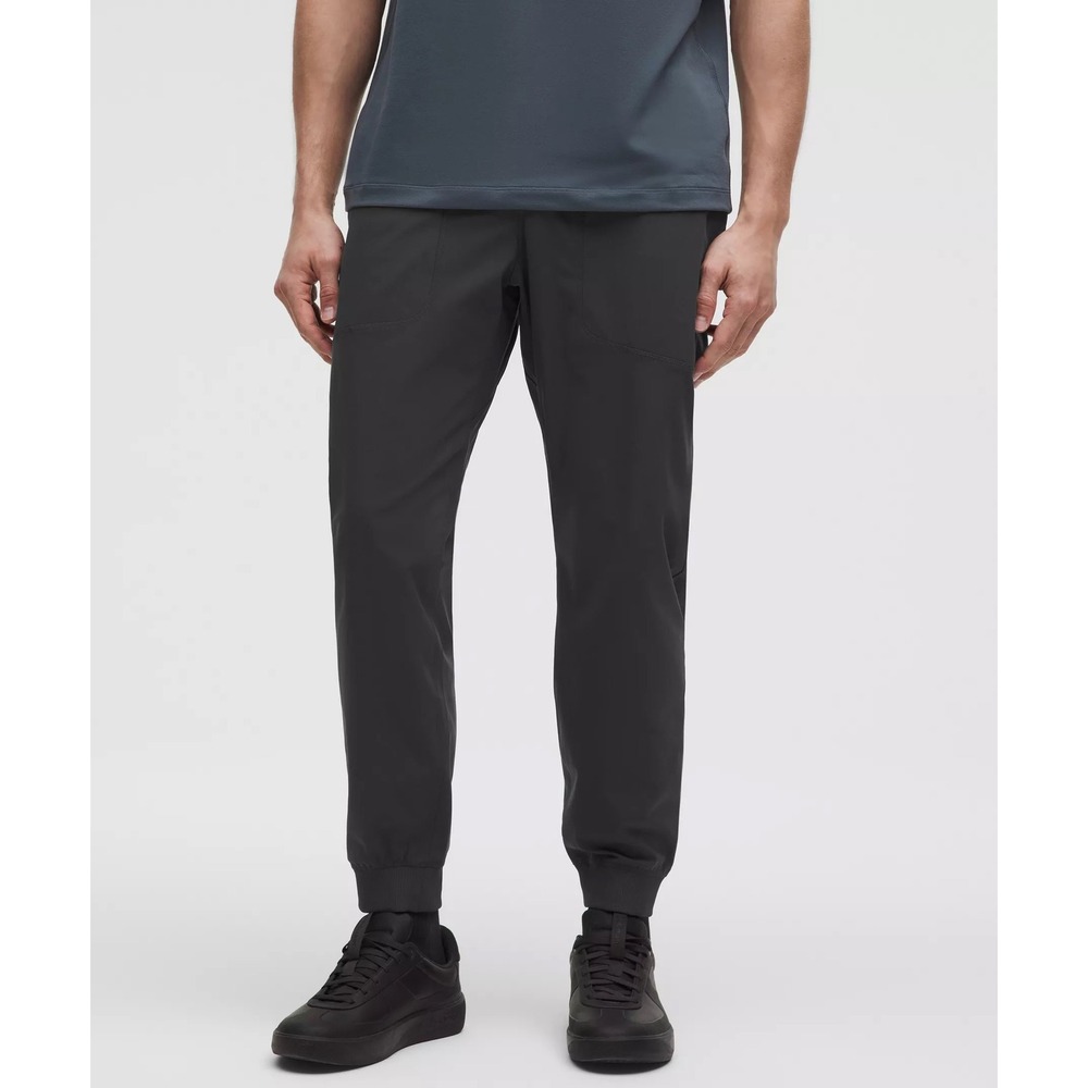 Lululemon ABC Jogger Warpstreme Black Classic Tapered Fit Mens Size S LM5AMZS